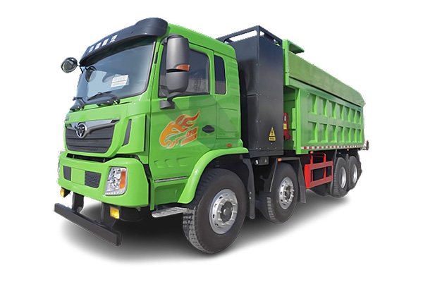 重汽豪曼8×4换电式纯电动自卸车